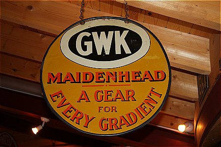 GWK (Tin) sign  - click to enlarge